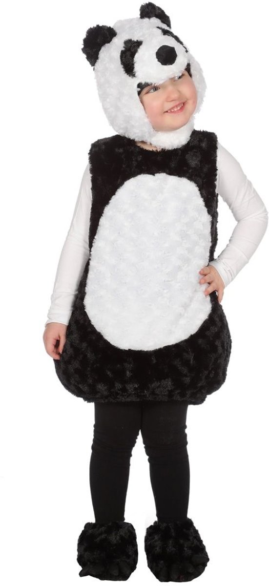 Panda Kostuum | Kleine Reuzenpanda Kostuum | Maat 116 | Carnaval kostuum | Verkleedkleding